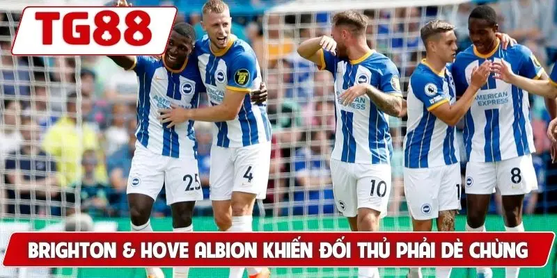 Brighton & Hove Albion khiến đối thủ phải dè chừng