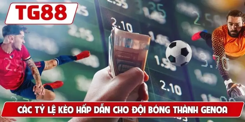 Các tỷ lệ kèo hấp dẫn cho đội bóng thành Genoa