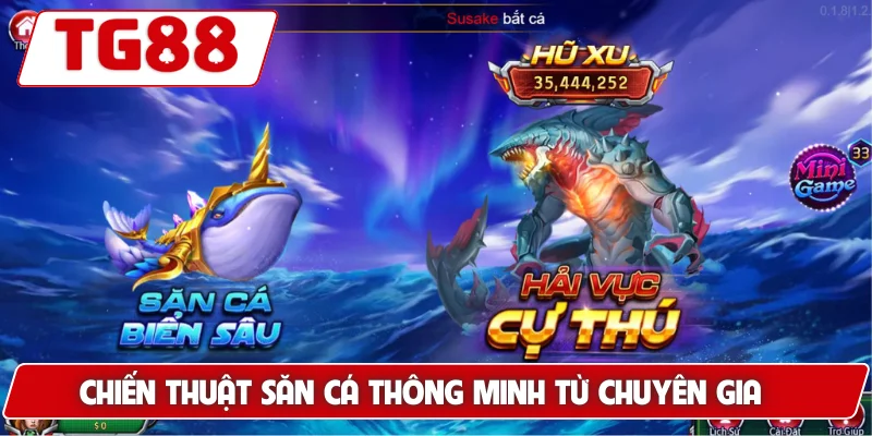Chiến thuật săn cá thông minh từ chuyên gia