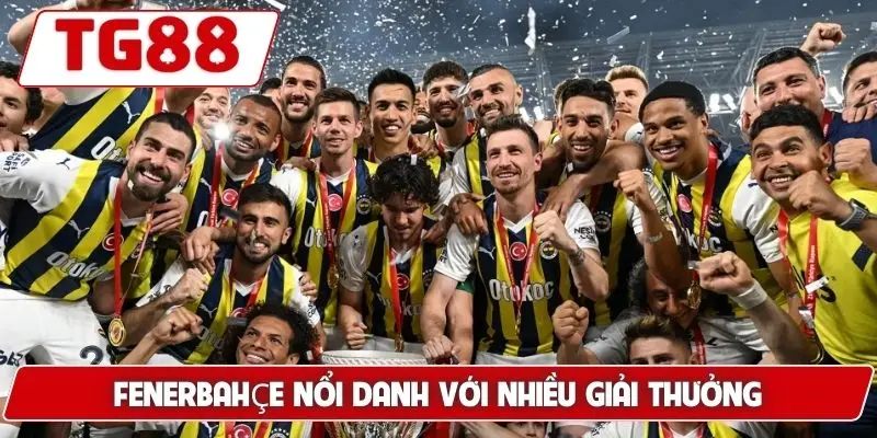 Fenerbahçe nổi danh với nhiều giải thưởng