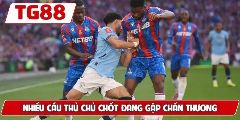Nhiều cầu thủ chủ chốt đang gặp chấn thương