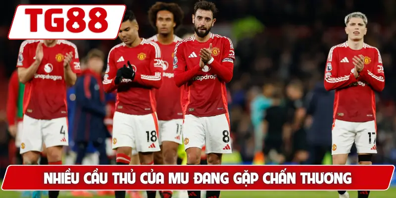 Nhiều cầu thủ của MU đang gặp chấn thương
