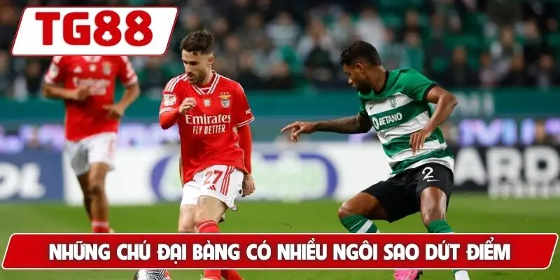 Benfica: Cập Nhật Kèo Cược Benfica FC Tại TG88 Hôm Nay 7 Những chú đại bàng có nhiều ngôi sao dứt điểm