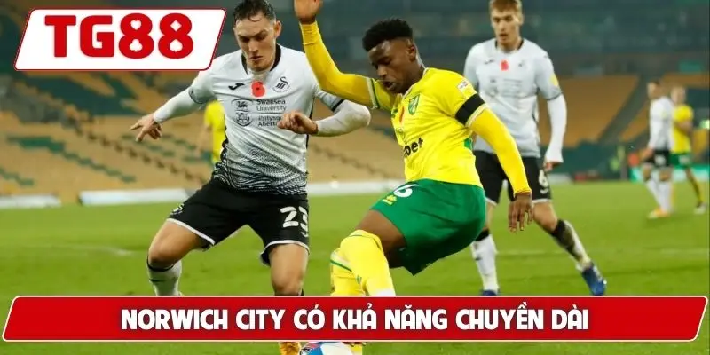 Norwich City có khả năng chuyền dài