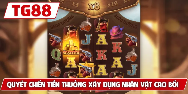 Quyết Chiến Tiền Thưởng: Cơ Hội Trúng Jackpot Lớn Tại TG88 5 Quyết Chiến Tiền Thưởng xây dựng nhân vật cao bồi