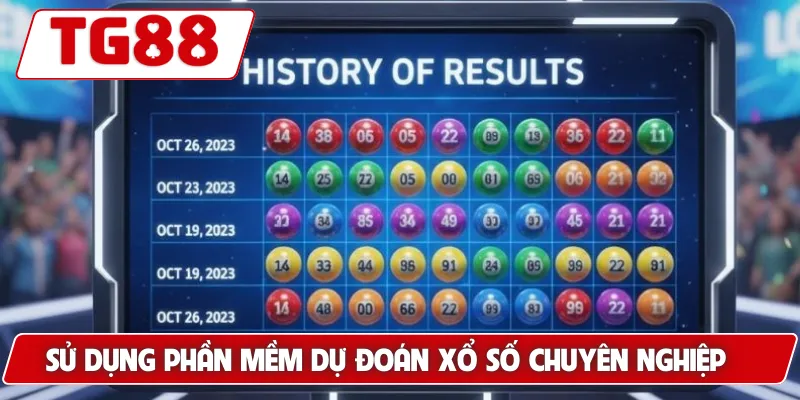 Sử dụng phần mềm dự đoán xổ số chuyên nghiệp