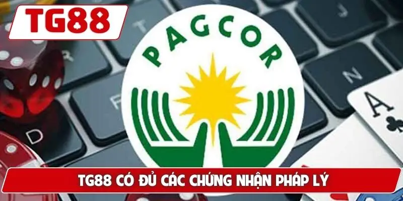 TG88 có đủ các chứng nhận pháp lý
